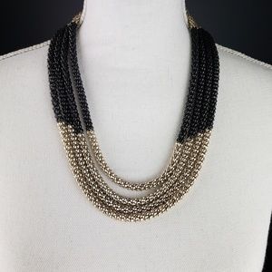 The Limited Black & Gold Necklace